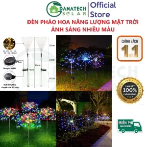 Đèn pháo hoa năng lượng mặt trời - Đèn nhiều màu