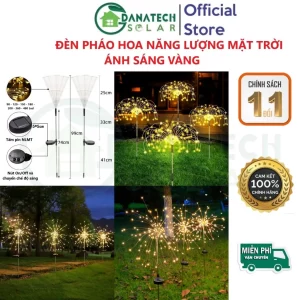 Đèn pháo hoa năng lượng mặt trời - Đèn vàng